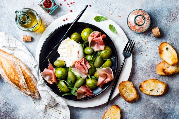 Smashed Olives with Burrata | A Simple Mediterranean Appetizer That Feels Special